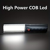 baratos Luzes de trabalho-Luz de trabalho LED, lanterna LED super brilhante, luz de trabalho recarregável com gancho para iluminação de trabalho de reparo noturno de emergência ao ar livre
