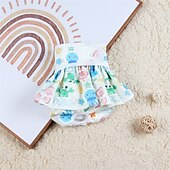 ieftine Îmbrăcăminte și accesorii pentru câini-Câini Pisici Pantaloni menstruali fiziologici pentru câini Modă Casual Respirabil Απαλό Lavabil Comfortabil Pat Casul / Zilnic Îmbrăcăminte pentru câini for Pomeran un Animalut Fluture Small