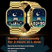 economico Smartwatch-M9 Ultra Max Orologio intelligente 2.1 pollice Intelligente Guarda Bluetooth Pedometro Avviso di chiamata Tracker di fitness Compatibile con Android iOS Da donna Da uomo Standby lungo Chiamate in
