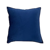 cheap Textured Throw Pillows-Decorative Toss Pillows 1 Pc Luxury Velvet Solid Color Pillow Case Cover Living room Bedroom Sofa Cushion Cover Outdoor Cushion for Sofa Couch Bed Chair Pink Blue Sage Green Purple