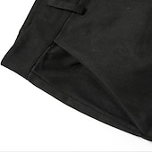 Χαμηλού Κόστους σορτς εργασίας-Ανδρικά Σορτσάκια Σορτς Chino Σορτς των Βερμούδων Σορτς εργασίας Τσέπη Σκέτο Άνεση Αναπνέει σύντομο Καθημερινά Στυλάτο Καθημερινό Μαύρο Λευκό Μικροελαστικό