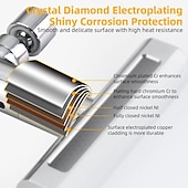 economico Accessori per rubinetti-accessorio rubinetto a cascata, rubinetto da cucina a cascata rubinetto universale da cucina per bagno multifunzione 4 in 1 filtro testa spruzzatore girevole a 360 gradi