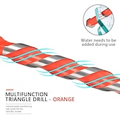 olcso fúró tartozékok-7db/készlet 3-12 mm-es keményfém fúrókészlet - tökéletes csempe, beton, tégla, üveg, műanyag és fa fúrásához!