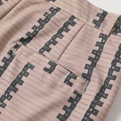 ieftine Lejer-Bărbați Costume Pantaloni Pantaloni casual Buzunar frontal Picior drept Dunga Confort Afaceri Zilnic Concediu Modă Șic &amp; Modern Negru Alb