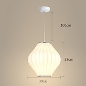 abordables Éclairages pour îlot-Pendentif LED cocon lustre lanterne conception pour café restaurant 110-240v