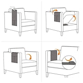 abordables Funda para sillón reclinable-Funda de reposabrazos impermeable de color burdeos para sofá, funda de respaldo para reposabrazos de sofá, protector suave para sillas, sofá, sillón, fundas para sofá reclinable
