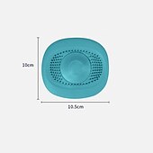 ieftine Produse de curatat-Dop din silicon pentru chiuveta de bucatarie filtru de dus capac de scurgere dop sita pentru chiuveta scurgere de pardosea prindere par accesorii de baie