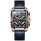 cheap Quartz Watches-New Olevs Brand Men&#039;S Watches Decorative Calendar Luminous Chronograph Large Dial Quartz Watch Students Casual Men&#039;S Waterproof Wristwatch