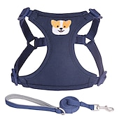 economico Collari, pettorine e guinzagli per cani-Prodotti per cani Prodotti per gatti Prodotti per roditori Pettorine Regolabile Portatile Gilè Esterno Marcia