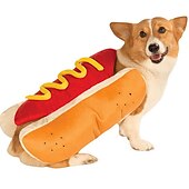 cheap Halloween Pet Costume-Hamburg Cartoon Personality Innovation Cute And Comfortable Cotton Cross Dressing Winter Warmth Preservation