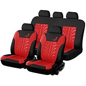 baratos Capas para bancos de automóveis-conjunto de capas de assento de carro starfire 4/9pcs ajuste universal capas para a maioria dos carros protetor de assento de carro estilo lagartixa quatro estações