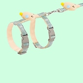 abordables Collares, arneses y correas para perros-Perros Gatos Bozales Correas Ajustable Portátil Duradero Exterior Paseo