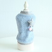 cheap Dog Apparel &amp; Accessories-Dog Cat Sweatshirt Fashion Cute Winter Soft Washable Comfortable Outdoor Casual Daily Dog Clothing for Bichon Frise Poodle Pomeranian Baby Pet Papillon