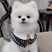ieftine Rochii-Câini Pisici Rochii Modă Drăguţ Iarnă Απαλό Lavabil Comfortabil În aer liber Petrecere Îmbrăcăminte pentru câini for Bichon Frise Pudel Pomeran un Animalut Fluture