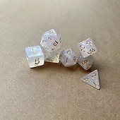 Недорогие игры и аксессуары-Многосторонние игральные кости, набор из семи частей дракона и настольная игра в жанре подземелья, беговая группа, трипг