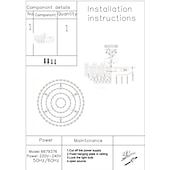 お買い得  ユニークシャンデリア-60 cm ユニークなデザイン シーリングライト メタル LED 北欧スタイル 110-120V 220-240V