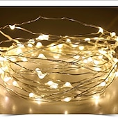 levne USB String světla-1ks záclonové světlo 300 LED osvětlení okenní řetězové osvětlení vánoční svatební party dekorace, teplá bílá
