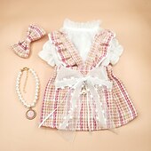 baratos Vestidos-Cachorros Gatos Vestidos Camisetas Moda Estilo bonito Inverno Macio Lavável Confortável Ao ar livre Festa Casual / Diário Roupas para cães for Bichon Frise Poodle Pomerânia Animais de Pequeno Porte