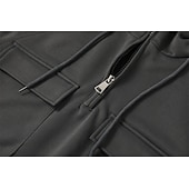 economico felpe con cappuccio da uomo di base-Per uomo Felpa con cappuccio Felpa con cappuccio e cerniera a un quarto Felpa con cappuccio tattica Compatto Rosso bordeaux Nero Vino Verde militare Blu marino Con cappuccio Liscio Compatto Sportivo