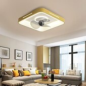 preiswerte Dimmbare Deckenleuchten-Deckenventilator mit Licht, dimmbar, 48 cm, Macaron, mehrfarbig, 360-Grad-Kopfschütteln, 6 Windgeschwindigkeiten, moderner Deckenventilator für Schlafzimmer, Wohnzimmer, ca &amp; Fernbedienung 110-240V