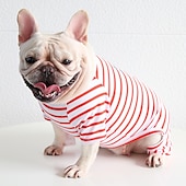 preiswerte Pyjama-Hunde Katzen Pyjamas Modisch Kuschelig Winter Weich Waschbar Komfortabel Innen Casual Hundebekleidung for Bichon Frise Pudel Spitz kleines Haustier Schmetterling