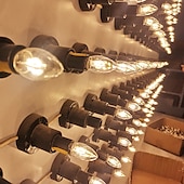 cheap LED Candle Lights-2 W LED Candle Lights 260 lm E14 C35 24 LED Beads SMD 2835 Warm White White 85-265 V
