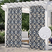 economico Tende impermeabili-tenda esterna impermeabile per la privacy, tende scorrevoli per patio, occhielli per tende pergola per gazebo, balcone, veranda, feste
