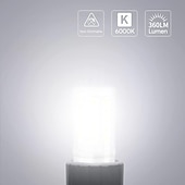 זול נורות תירס לד-10 יחידות 1 pc 3 W נורות תירס לד 320 lm G9 T 32 LED חרוזים SMD 2835 לבן חם לבן 220-240 V