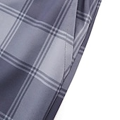 ieftine Subţire-Plisat Afacere Bărbați Imprimare 3D Pantaloni În aer liber Purtare Zilnică Haine de strada Poliester Negru Albastru Kaki S M L Talie medie Elasticitate Pantaloni