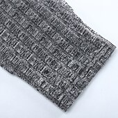 cheap Ribbed Knit Tee-Men's T Shirt Muscle Shirt Ribbed Knit tee Long Sleeve Shirt Long Sleeve Hooded Summer Plain Fashion Streetwear Cool Daily Outdoor Going out White Top Tee for Men