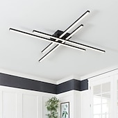 baratos Candeeiros de Teto-4-luz 6-luz 61/85/120 cm Design de Cluster Design de Linha Formas geométricas Luzes de Tecto Alumínio Linear Geométrico Minimalista Acabamentos Pintados LED Moderno 110-120V 220-240V