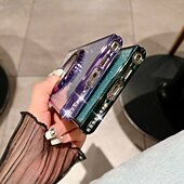 お買い得  サムスン用ケース-電話 ケース 用途 サムスンのギャラクシー S24 S23 Ultra Plus S23 S22 S22 プラス ウルトラ S25ウルトラ バックカバー 磁気吸着ケース スタンド付き ワイヤレス充電をサポート ブリンブリングリッターシャイニー TPU