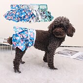 ieftine Îmbrăcăminte și accesorii pentru câini-Câini Pisici Pantaloni menstruali fiziologici pentru câini Modă Casual Respirabil Απαλό Lavabil Comfortabil Pat Casul / Zilnic Îmbrăcăminte pentru câini for Pomeran un Animalut Fluture Small