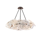 cheap Unique Chandeliers-LED Pendant Light 10 Lights 60/80/83cm Cluster Design Sputnik Design Chandeliers for Dining Room Bedroom Pendant Lamps 110-240V