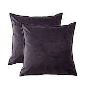 cheap Textured Throw Pillows-Decorative Toss Pillows 1 Pc Luxury Velvet Solid Color Pillow Case Cover Living room Bedroom Sofa Cushion Cover Outdoor Cushion for Sofa Couch Bed Chair Pink Blue Sage Green Purple