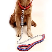 abordables Collares, arneses y correas para perros-Perros Gatos Cuello Correas Ajustable Portátil Duradero Exterior Paseo