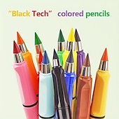 economico pittura, disegno e materiale artistico-1 matita colorata - combinazione di colori elegante e classica - matite magiche con penna in metallo senza inchiostro da 0,5 mm per opere d&#039;arte eterne, regali di Halloween, Ringraziamento e Natale