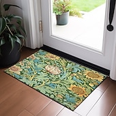 cheap Doormats-Floral Doormat Floor Mats Washable Rugs Kitchen Mat Non-Slip Oil Proof Rug Indoor Outdoor Mat Inspired by William Morris Bedroom Decor Bathroom Mat Entrance Rug