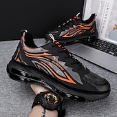 preiswerte Sneaker für Herren-Leichte Air-Cushion-Sneaker für Herren mit transparentem Design – trendige Sportschuhe mit Schnürung zum Laufen und für die Freizeit