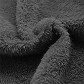 baratos camisolas de lã-Homens Moletom com zíper Full Zip Hoodie Casaco com capuz Jaqueta de suor Fuzzy Sherpa Azul Verde Escuro Marron Com Capuz Bloco de cor Zip Up Desportos e Ar livre Diário Feriado Poliéster Roupa de