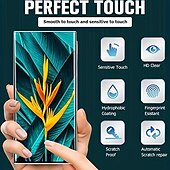 tanie Folie ochronne do telefonów Samsung-[Pakiet 2+2] Osłona ekranu + osłona obiektywu aparatu Na Samsung Galaxy S24 Ultra Plus S23 S22 S21 S20 Ultra Plus FE S10 Note 20 Ultra 10 Plus Note10 Lite Szkło hartowane Twardość 9H Anti Bubbles