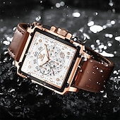 cheap Quartz Watches-New Olevs Brand Men&#039;S Watches Decorative Calendar Luminous Chronograph Large Dial Quartz Watch Students Casual Men&#039;S Waterproof Wristwatch