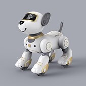 voordelige elektronisch amusement-jjrc kinderafstandsbediening intelligente stemdialoog stuntmachine hond elektrische inductie programmering dans speelgoed cadeau meisje