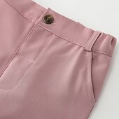 billiga Pojkes formella kostym-3 delar Småbarn Pojkar Kostym och blazer Utrusta Rand Långärmad Bomull Uppsättning Skola Mode Dagligen Vår Höst 3-7 år vetefärgad Rodnande Rosa Marinblå