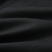 abordables Chinos-Homme Pantalon Chino pantalon été Pantalons décontractés Zippé Plein Confort Respirable Casual du quotidien Vacances Mode basique Noir Kaki