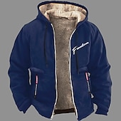 economico felpe 3d da uomo-Per uomo Alfabetico Stampe astratte Felpe Manica lunga Felpe Con cappuccio Giornaliero Informale Per eventi Da mare Autunno inverno Nero Bianco Rosso Abbigliamento progettista S M L XL XXL 3XL
