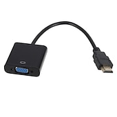 cheap Cables-1080P HDMI-compatible to VGA Adapter Digital to Analog Converter Cable For Xbox PS4 PC Laptop TV Box to Projector Displayer HDTV