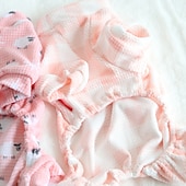 billiga Pyjamas-Hund Katt Pyjamas Mode söt stil Vinter Mjuk Tvättbar Bekväm Inomhus Ledigt / vardag Hundkläder for Bichon Frisé Pudel Pommeran valpen eller det lilla husdjuret Fjäril