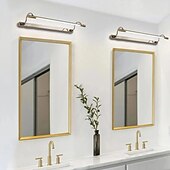 billige Vegglamper for innendørsbruk-Innendørs LED Nordisk stil Vegglamper Vanity-lamper Innendørs vegglamper Soverom Baderom Metall Vegglampe 110-240 V