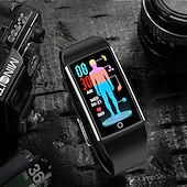 ieftine Ceasuri Smart-imsoi ecran ips de 1,47 inci lipide din sânge acid uric glicemie ecg tensiune arterială sănătate ceas inteligent monitorizare temperatură pedometru memento de apel compatibil cu Android ios femei